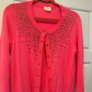 Kate Spade, Medium, 3/4 sleeve, pink, sparkles